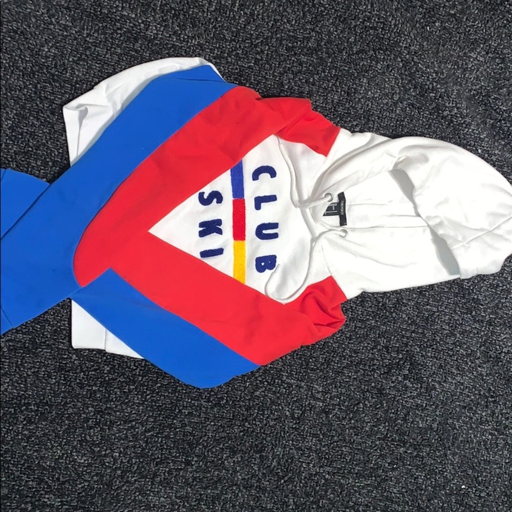 Forever 21 Crop Hoodie